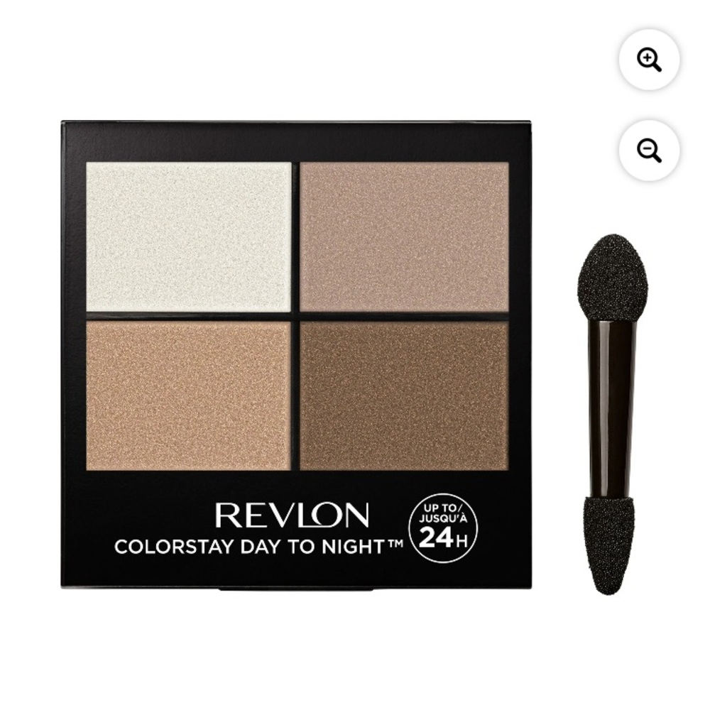 Revlon ColorStay Day to Night Long Lasting Matte and Shimmer Eyeshadow Quad, 555